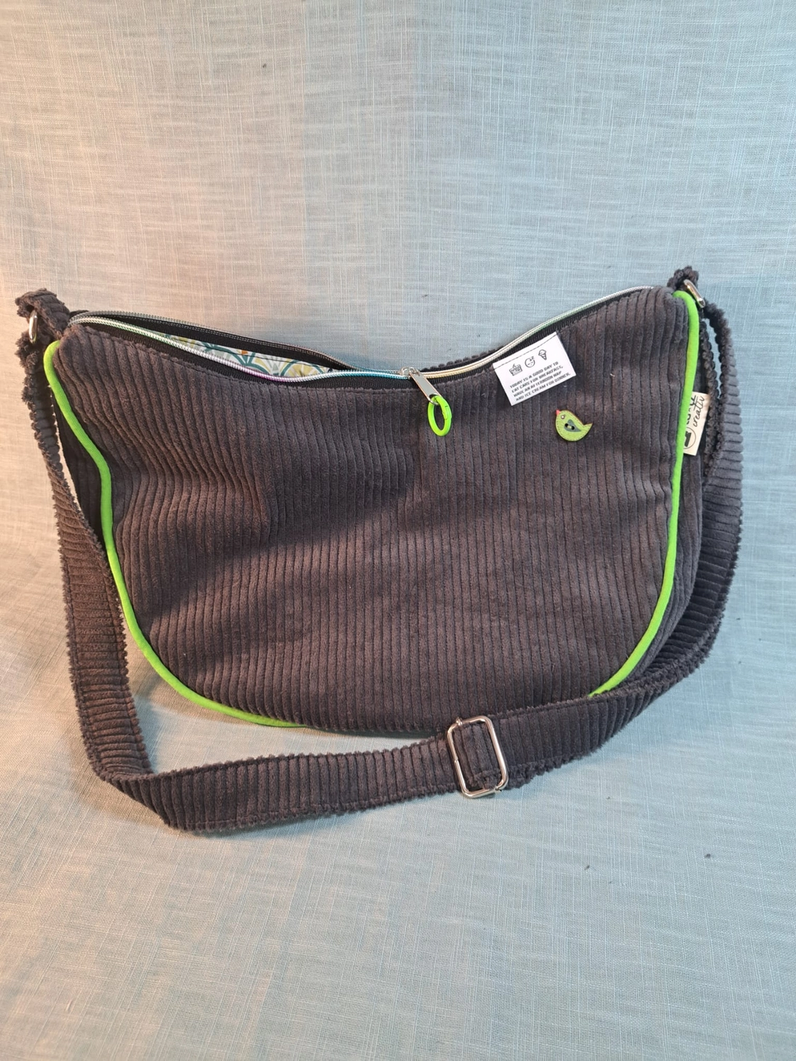 ta.tz creativ, Wohnmobil auf eine Tasche gestickt