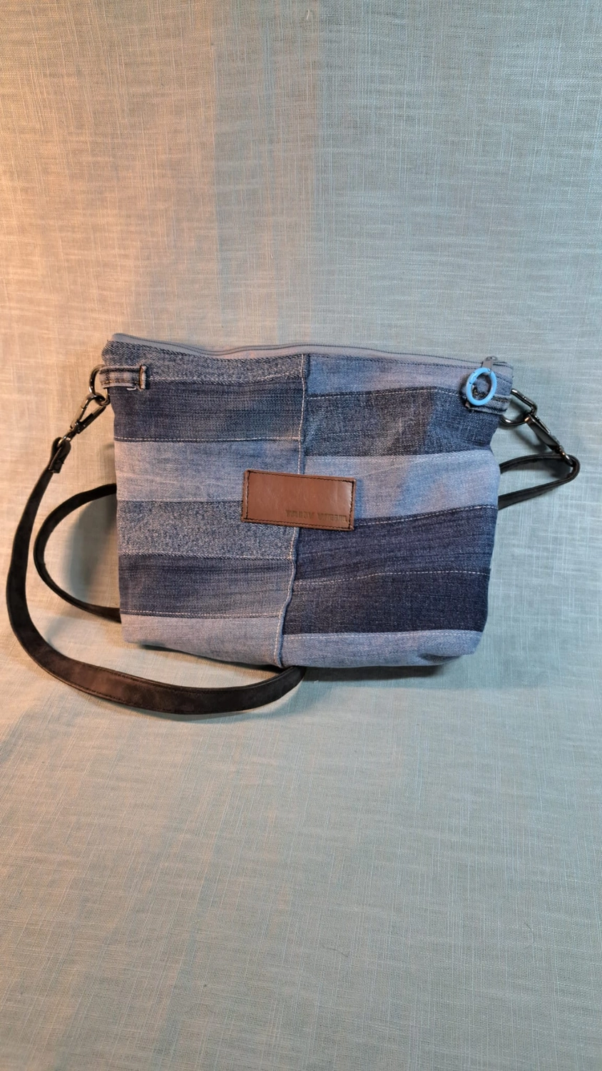 ta.tz creativ, Wohnmobil auf eine Tasche gestickt