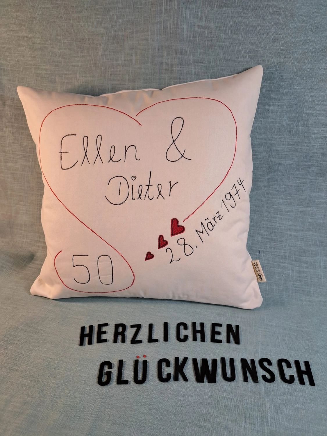 ta.tz creativ, Wohnmobil auf eine Tasche gestickt